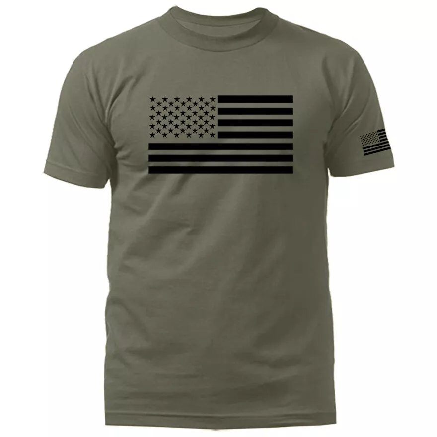 Distressed US Flag American Pride Patriotic USA Graphic T-shirt product image (1)