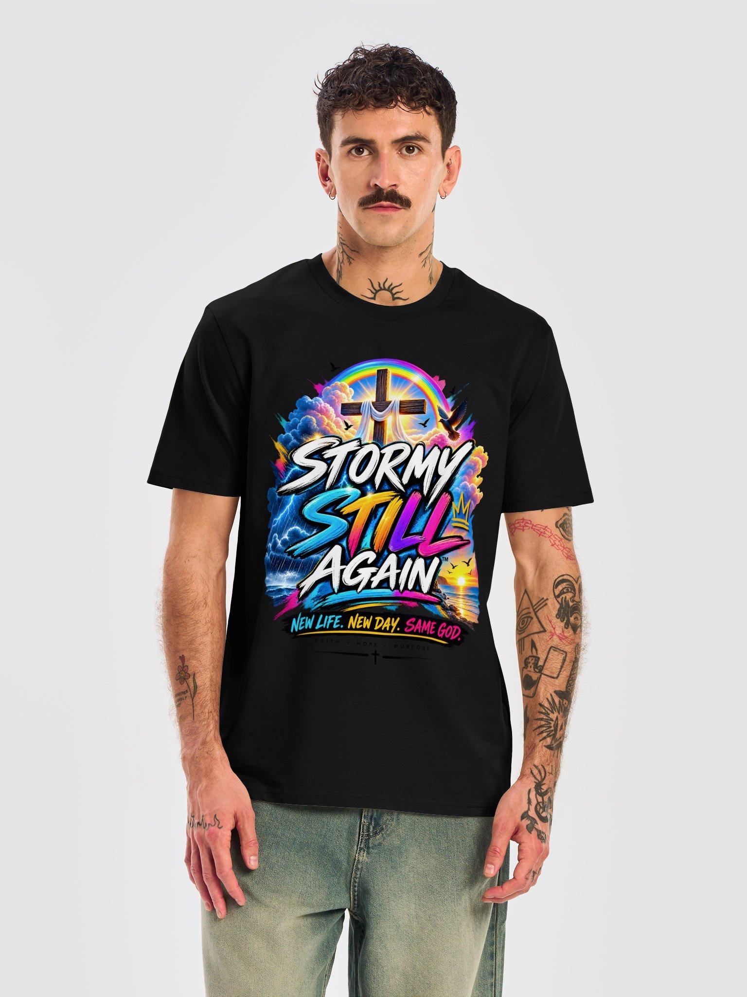 Stormy Still Again Faith Tee product image (5)