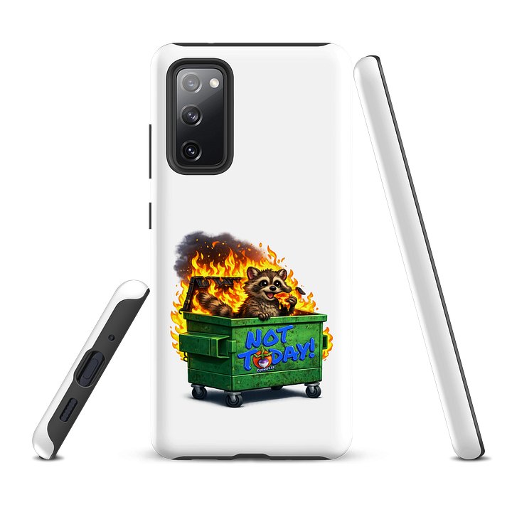Raccoon Dumpster Fire Tough Case product image (2)