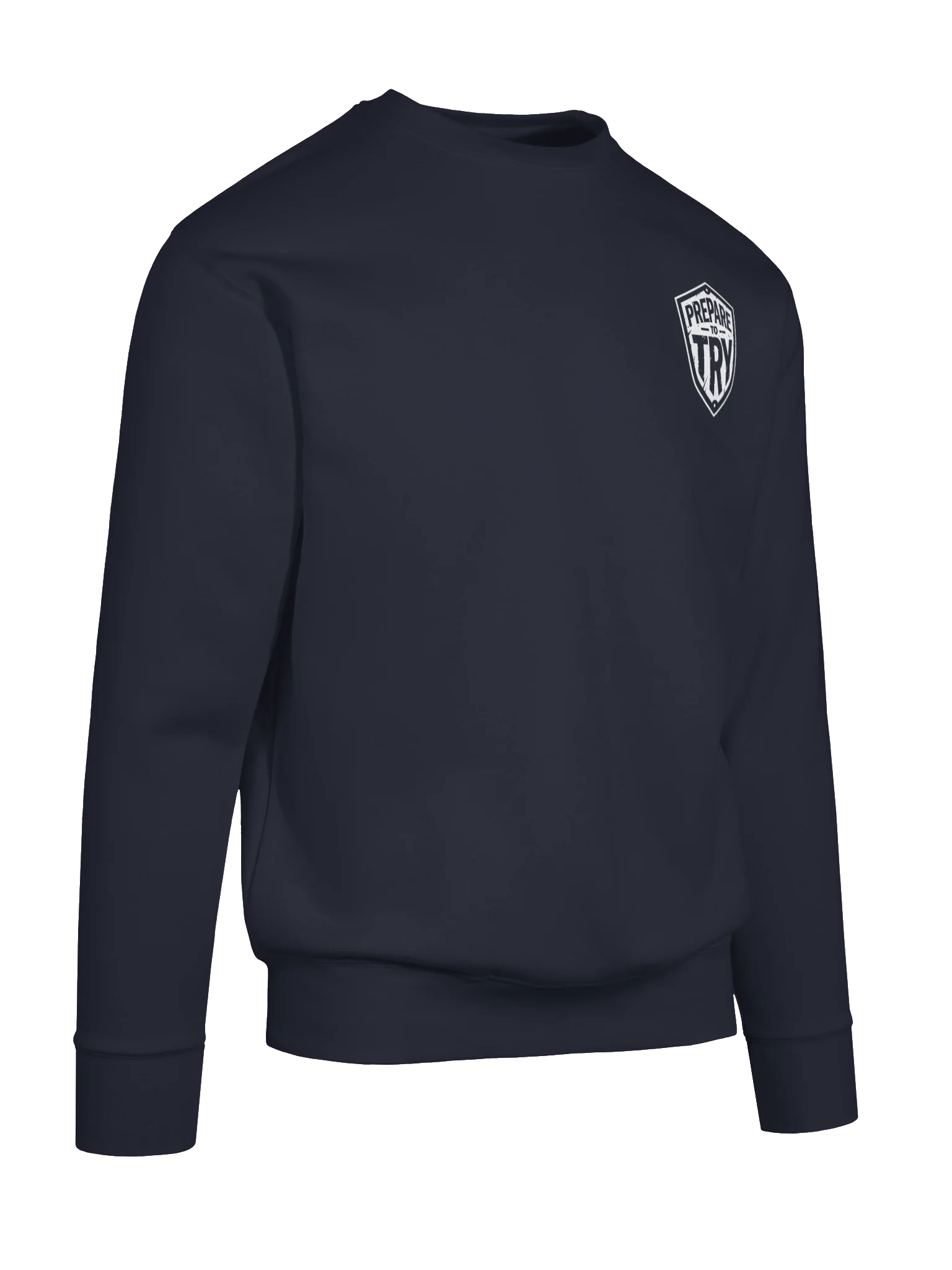Prepare To Try Sweatshirt (White Shield) product image (7)