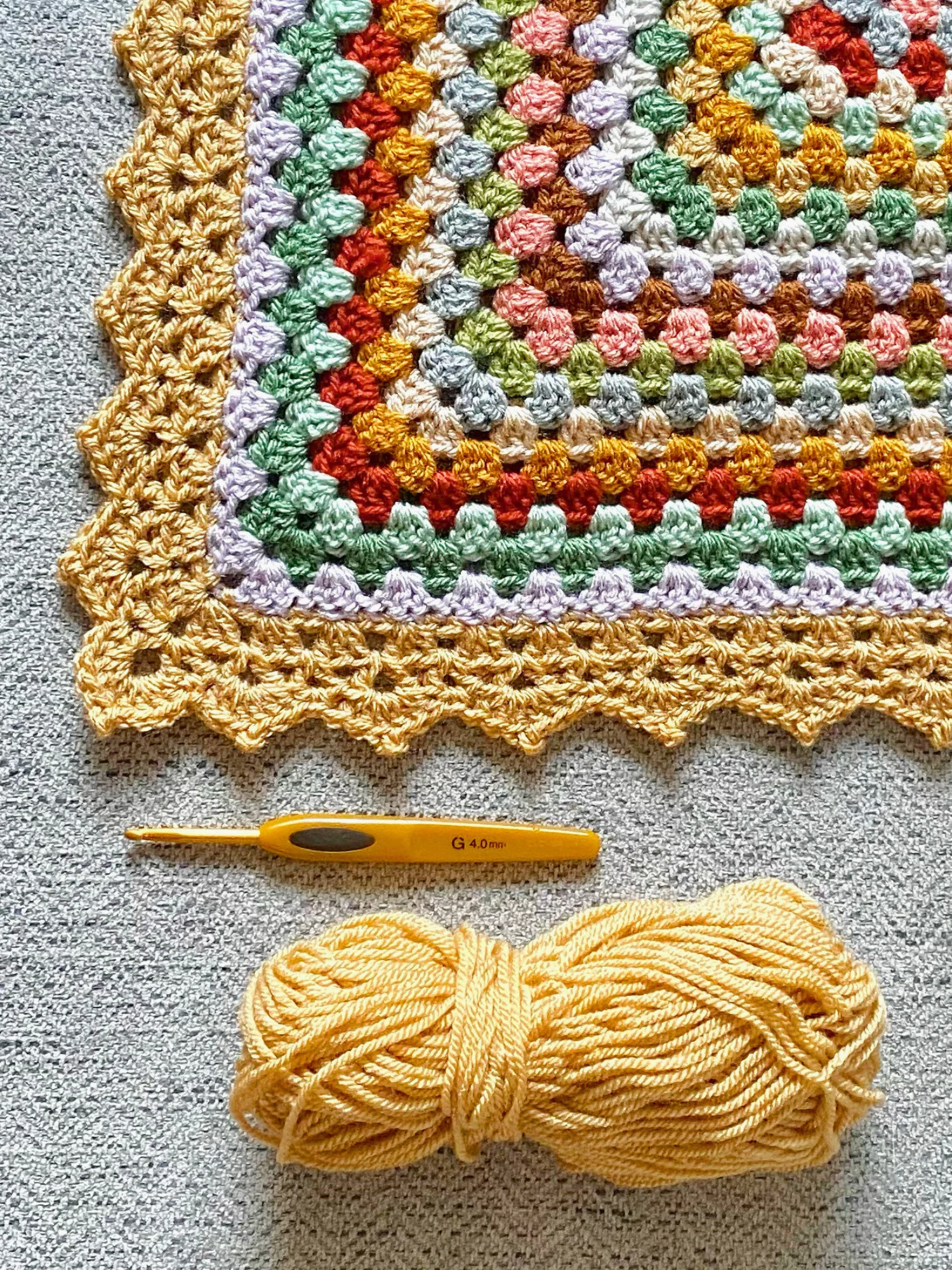 Granny Love Blanket Pattern product image (8)
