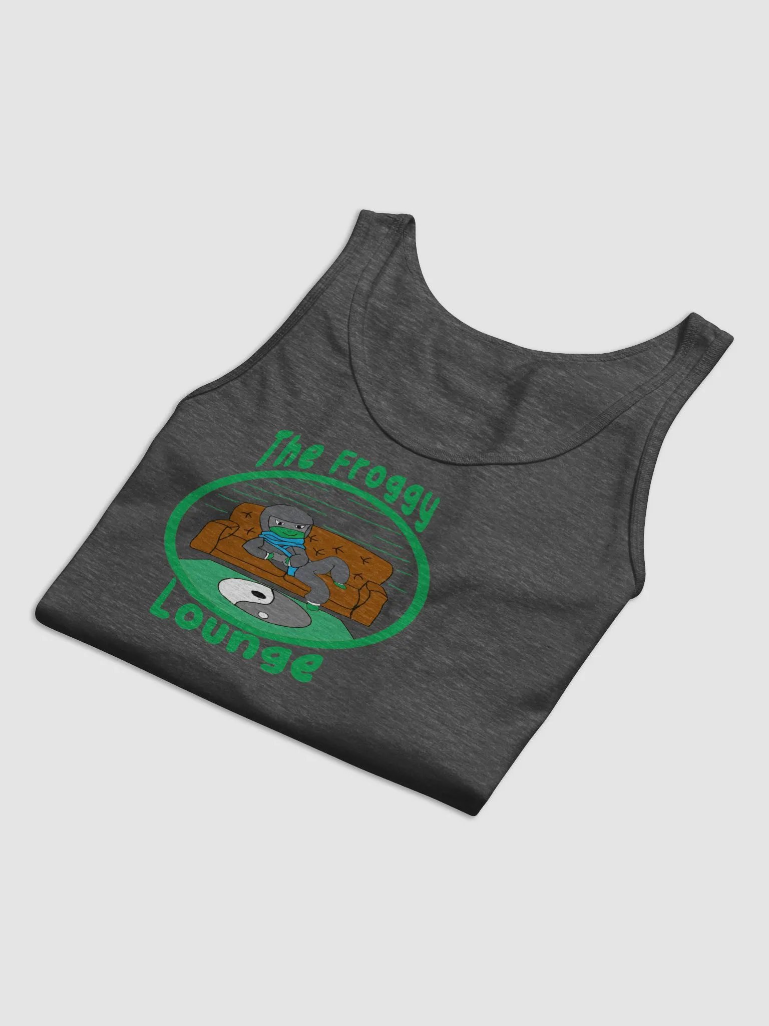 hey you male charcoal tank top product image (3)