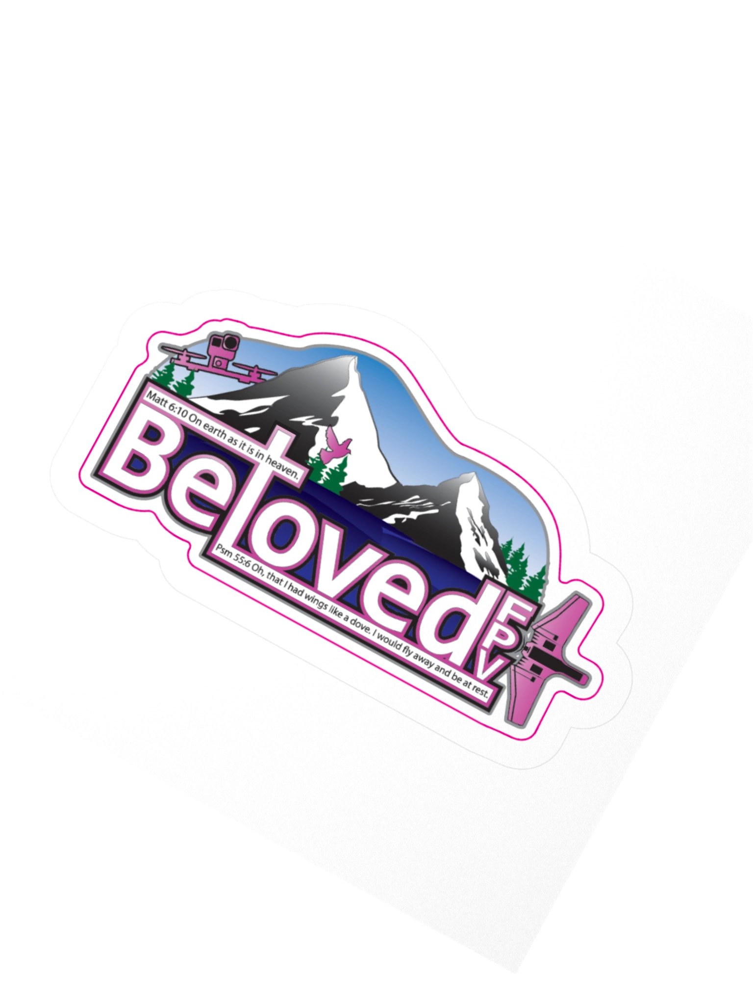 Beloved FPV Logo Sticker product image (2)