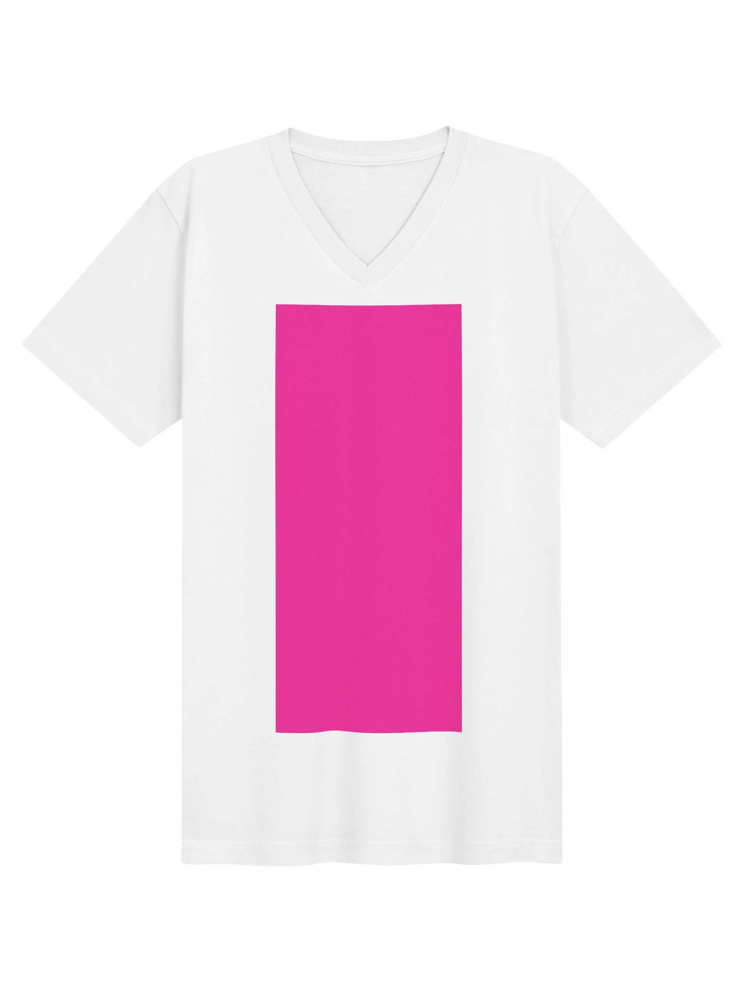 The Foundation Collection | Pink | Bella+Canvas Short Sleeve V-Neck Jersey T-Shirt product image (1)