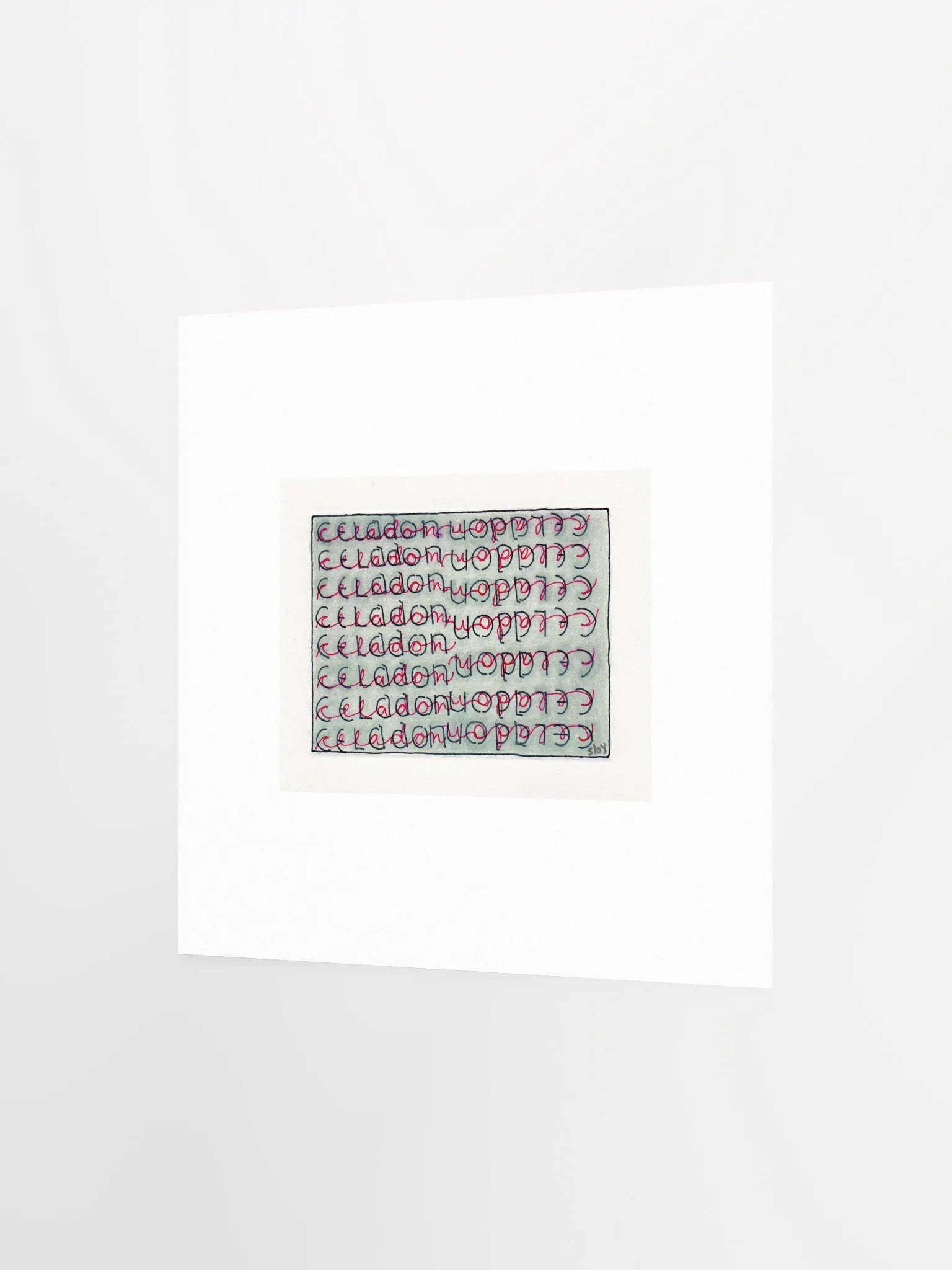 Celedon Panel Card Print product image (3)