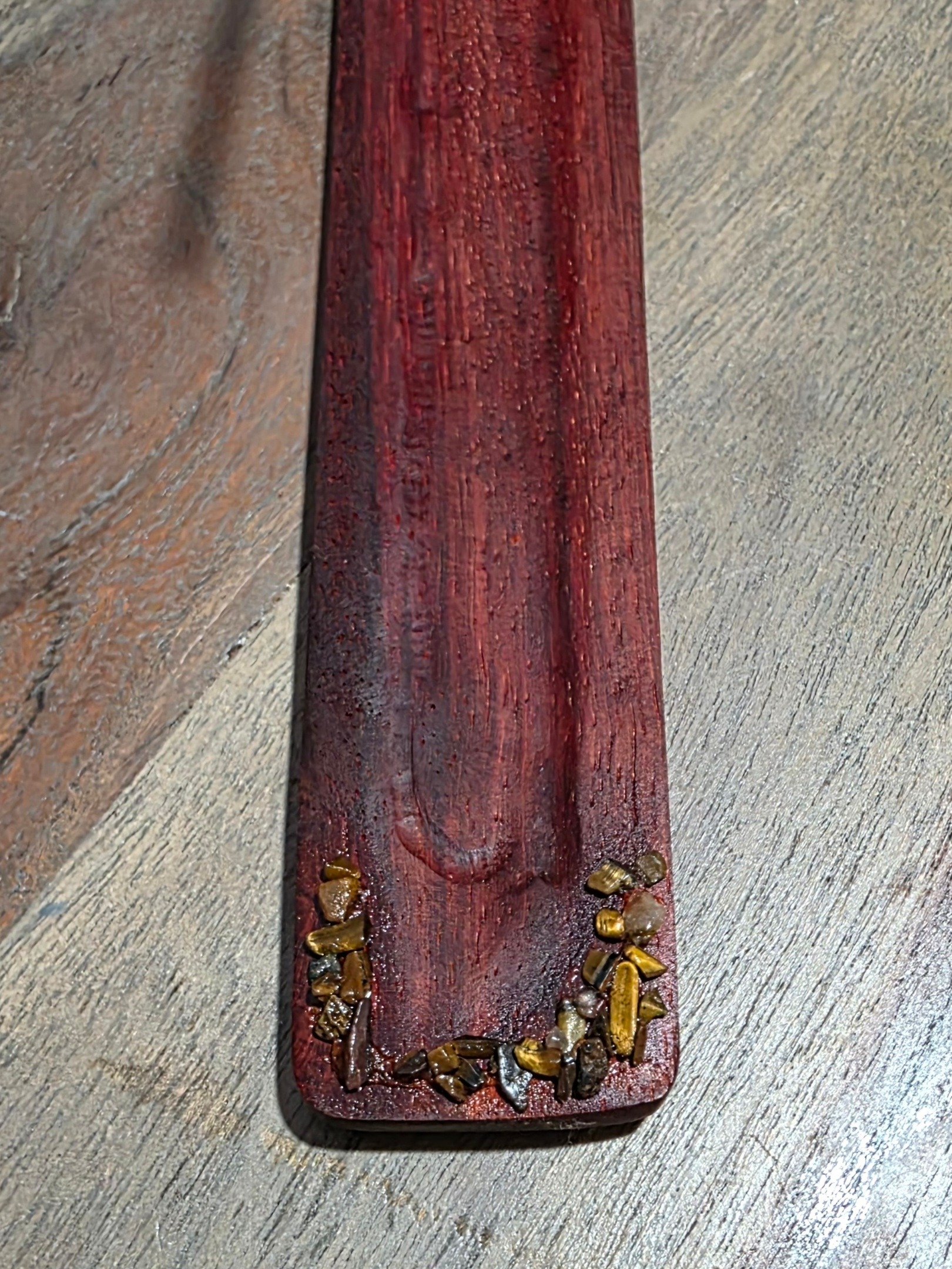 Padauk Sunrise Incense Holder product image (3)