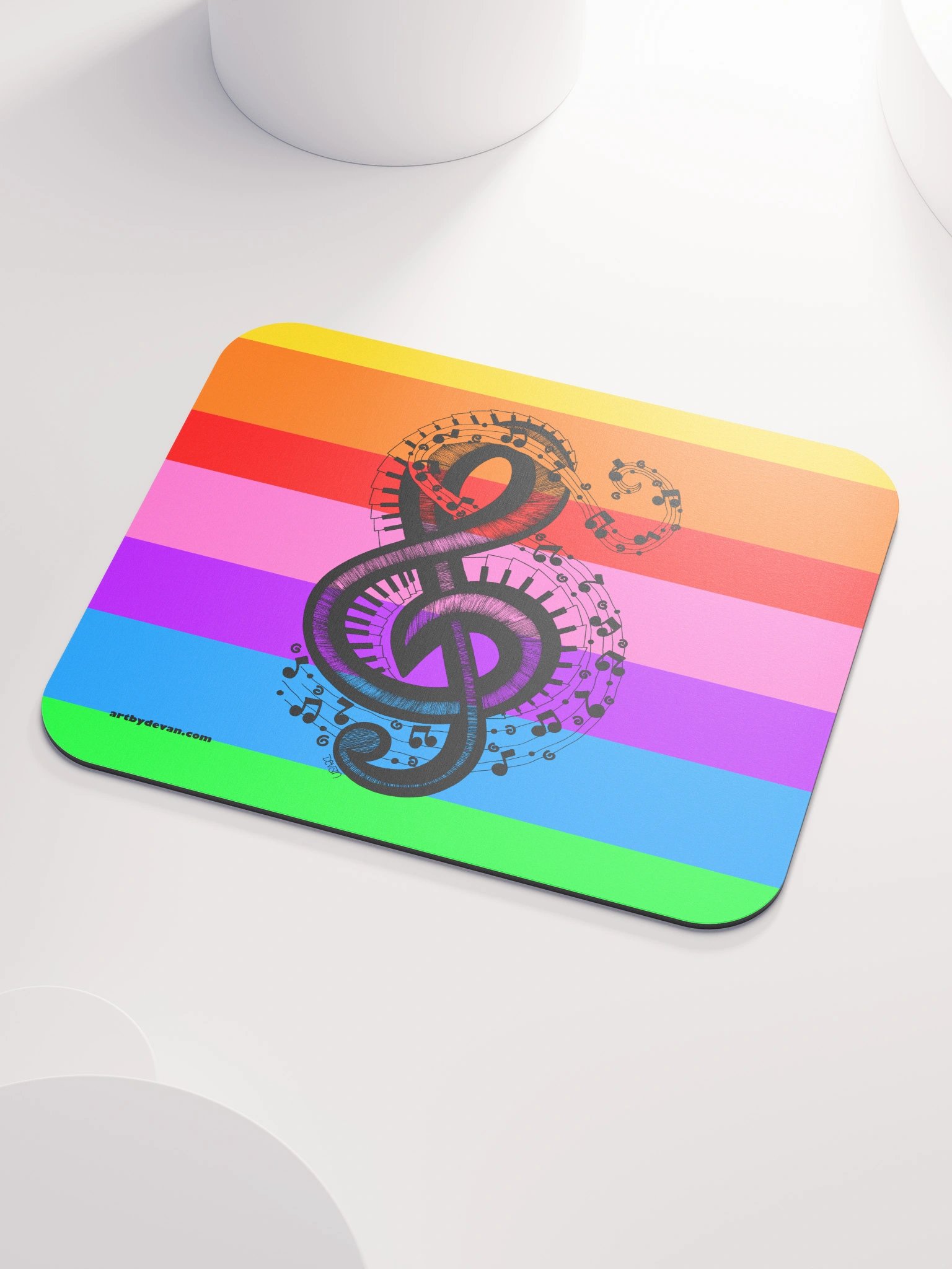 Music Note Mousepad product image (3)