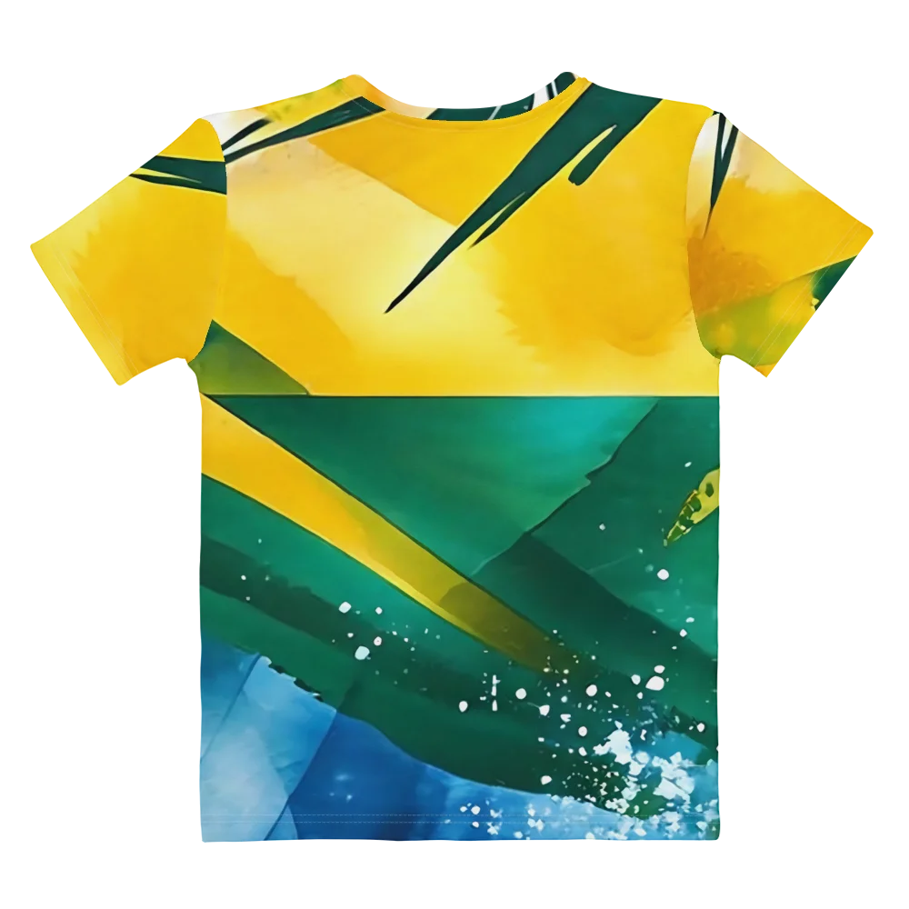 St. Vincent and the Grenadines - SVG Vintage Sport Diplomat Print | Women’s Cotton Crew Neck T-Shirt product image (3)
