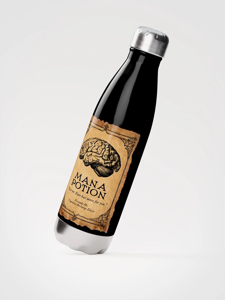 Mana Potion 17oz Insulated Bottle (Parchment Version) product image (2)