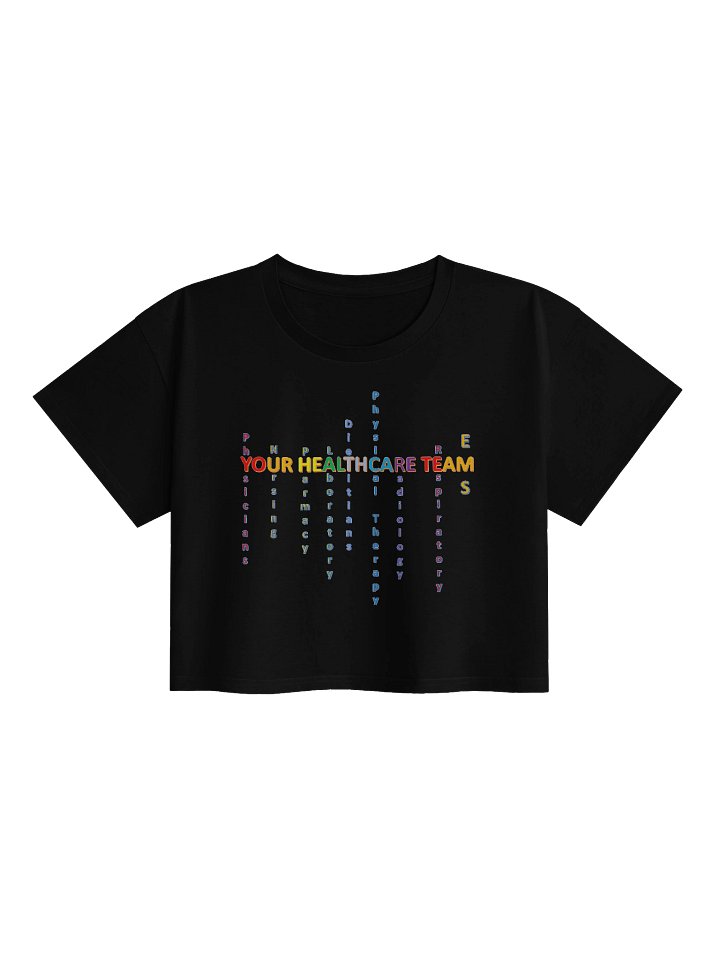 Healthcare Team Crop Top product image (1)