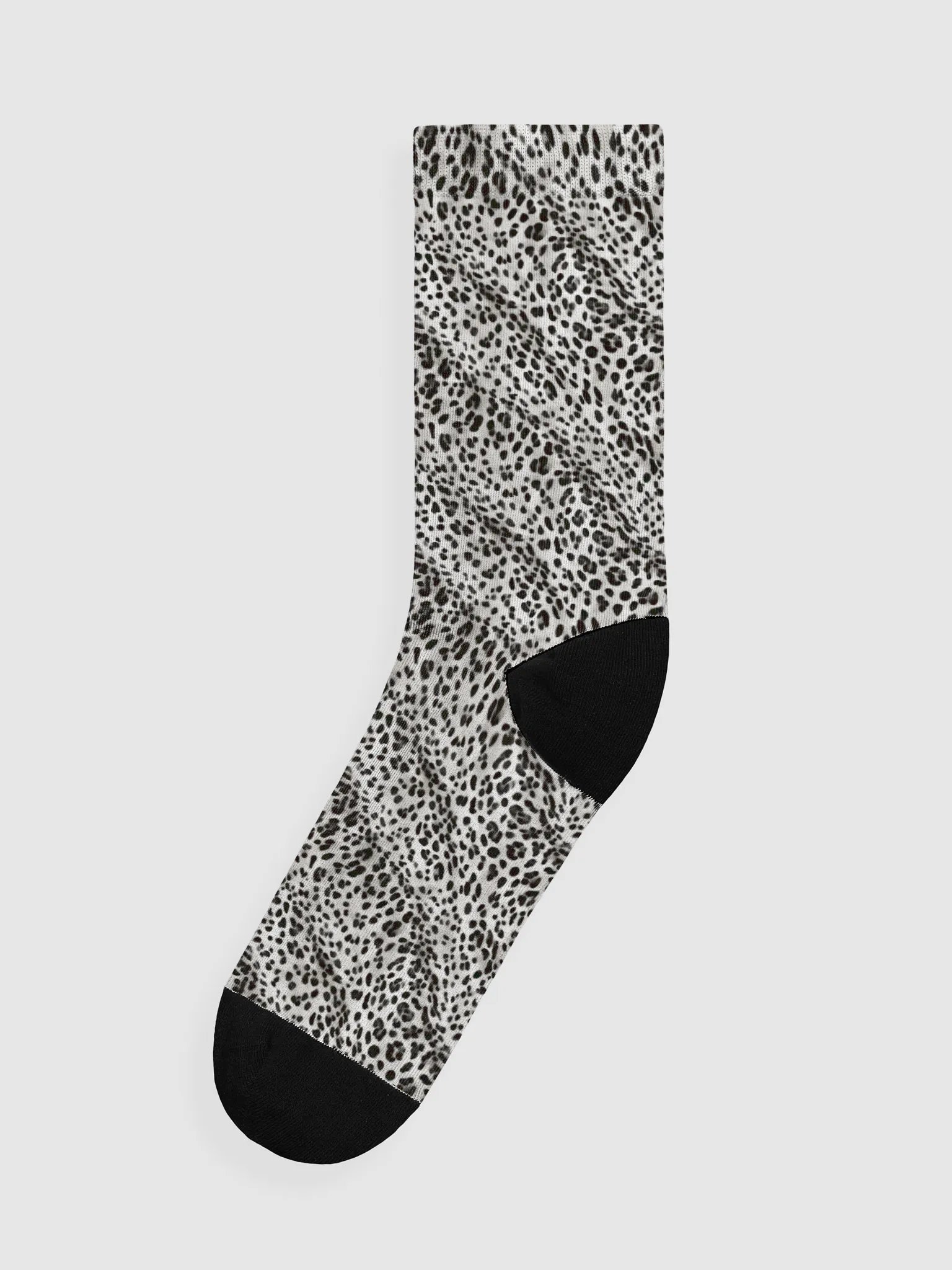 Grey Leopard Socks product image (1)