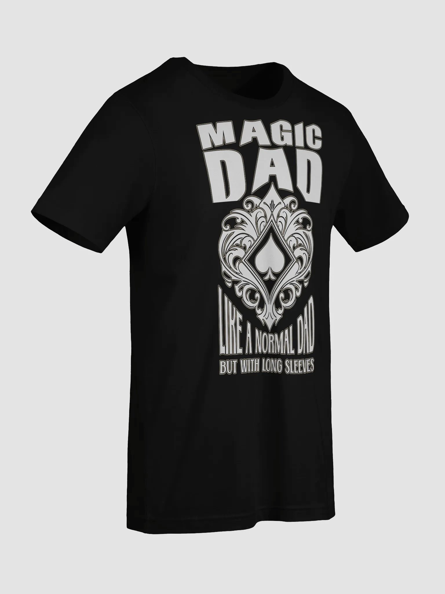 Magic Dad, Like a Normal Dad, But With Long Sleeves Tee product image (11)