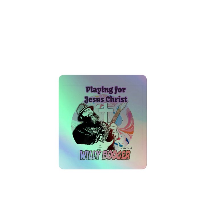 Willy Booger Sticker Holographic product image (2)