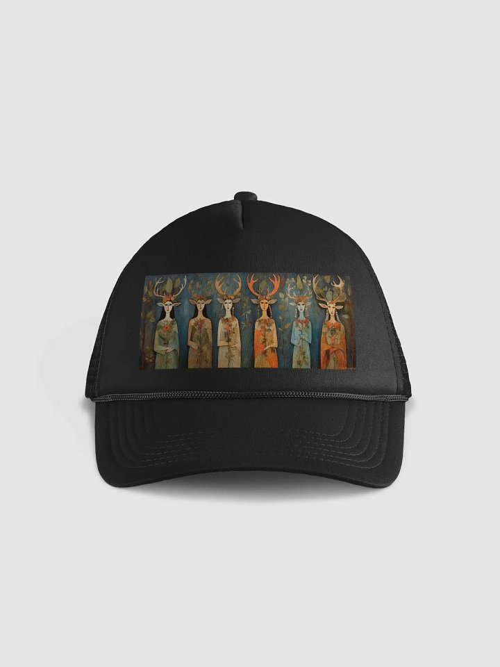 Mystical Antlered Spirits Trucker Hat product image (1)