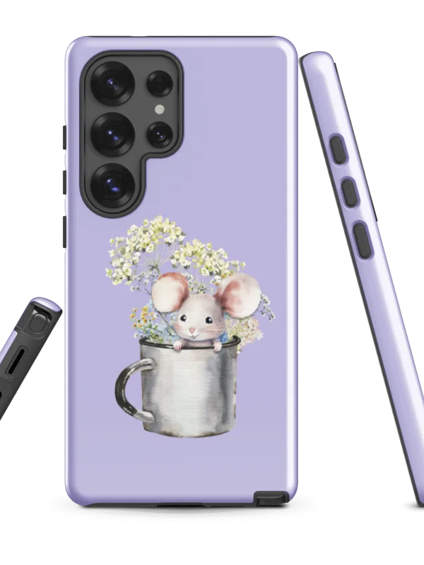 Mouse in a Tin Mug 🌸 Tough Case for ®Samsung product image (1)