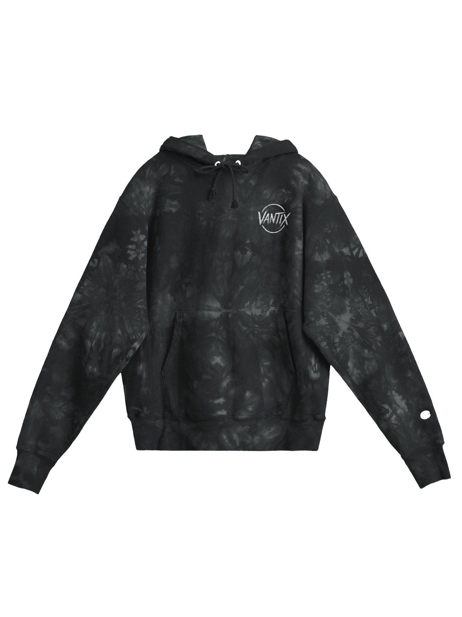 VANTIX Distressed Circle Hoodie product image (2)