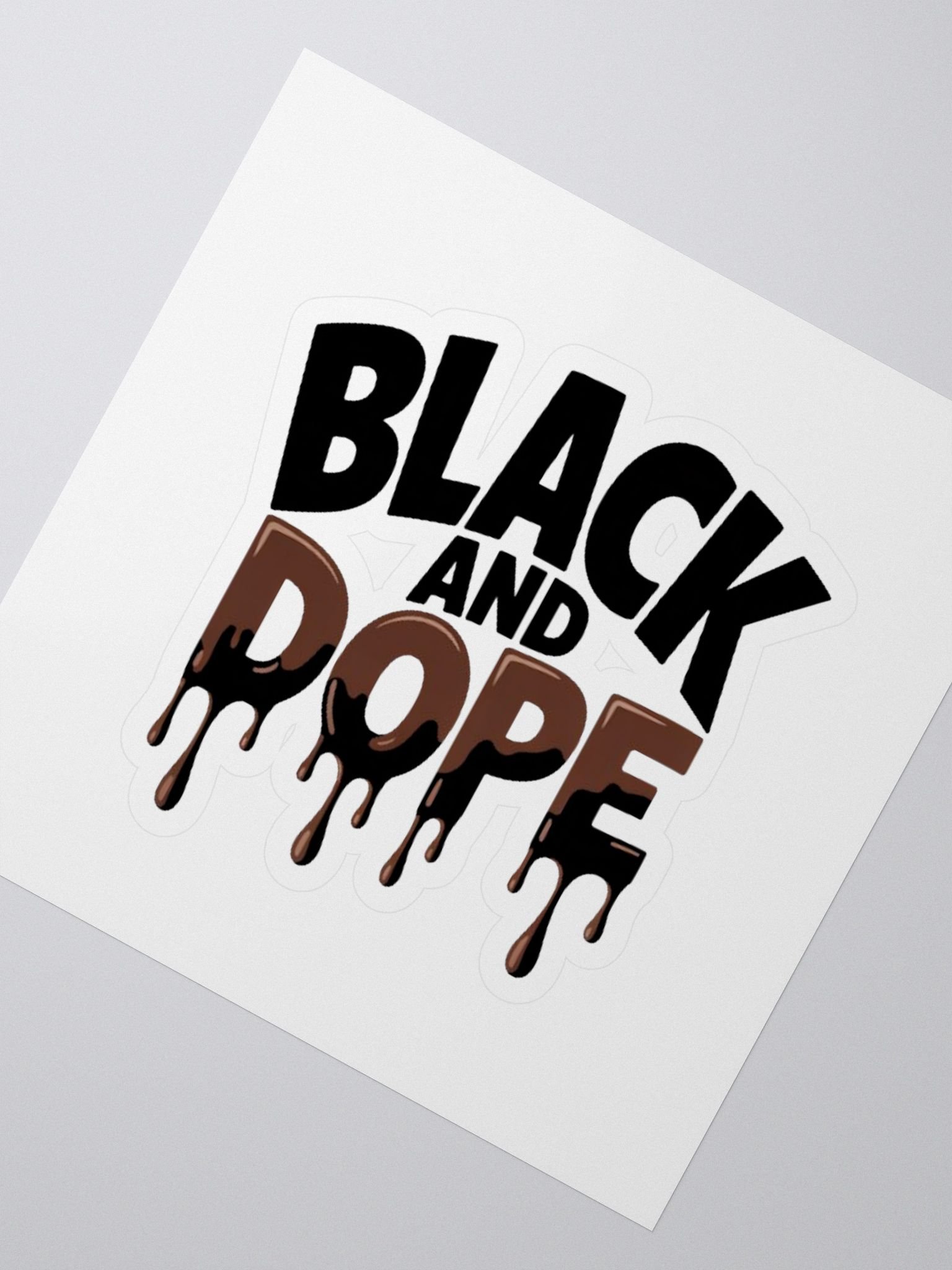 Black And Dope Sticker product image (2)