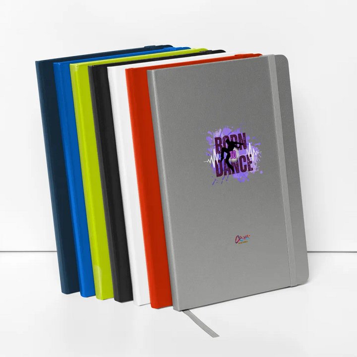 Born to Dance His Silhouette Creativity Hardcover Journal product image (10)