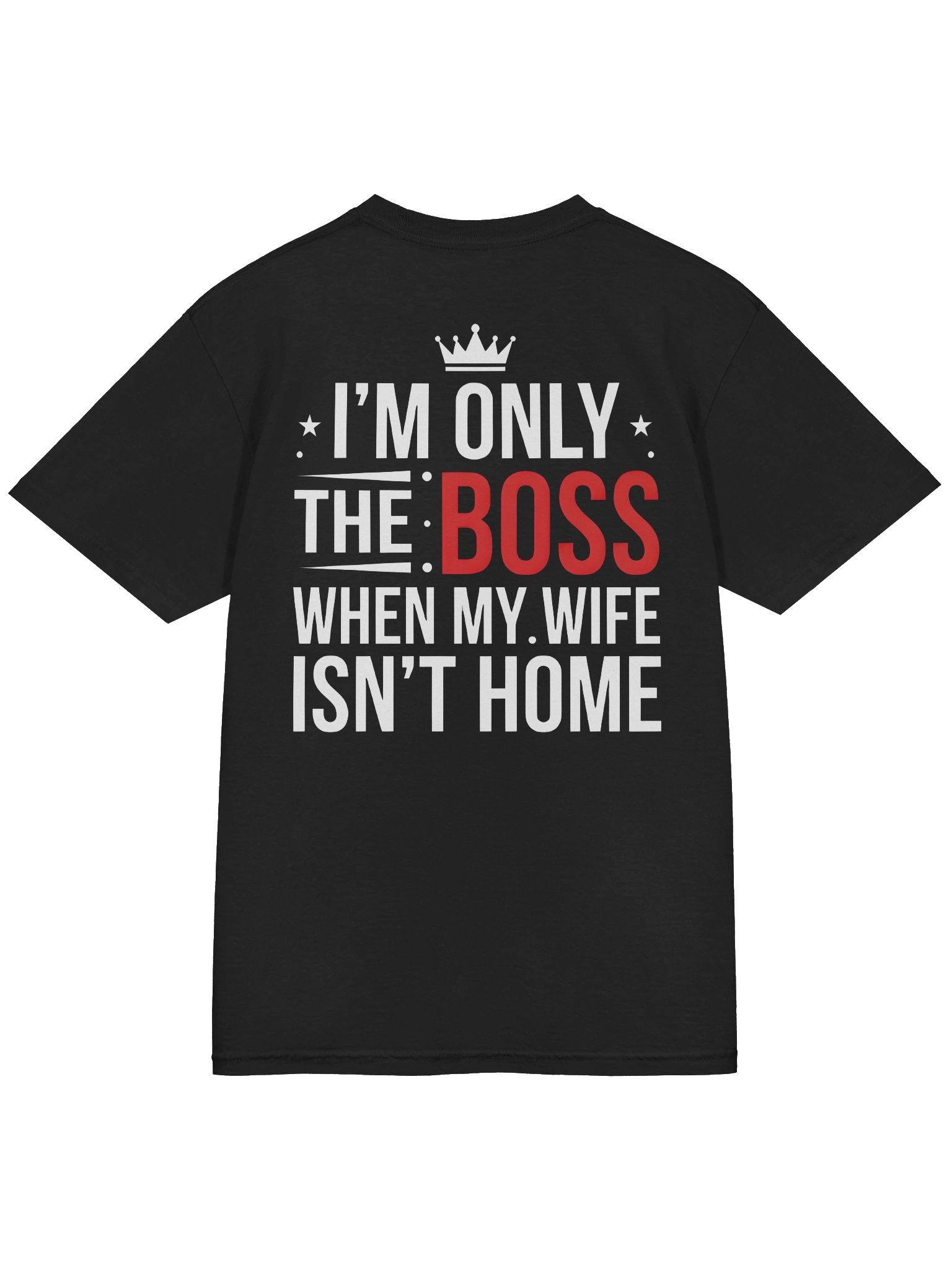 I'M ONLY THE BOSS WHEN MY WIFE ISN'T HOME product image (3)