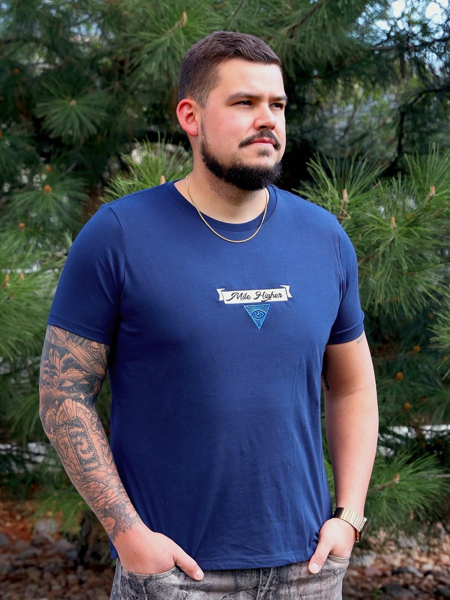 Mile Higher Embroidered Tee product image (1)
