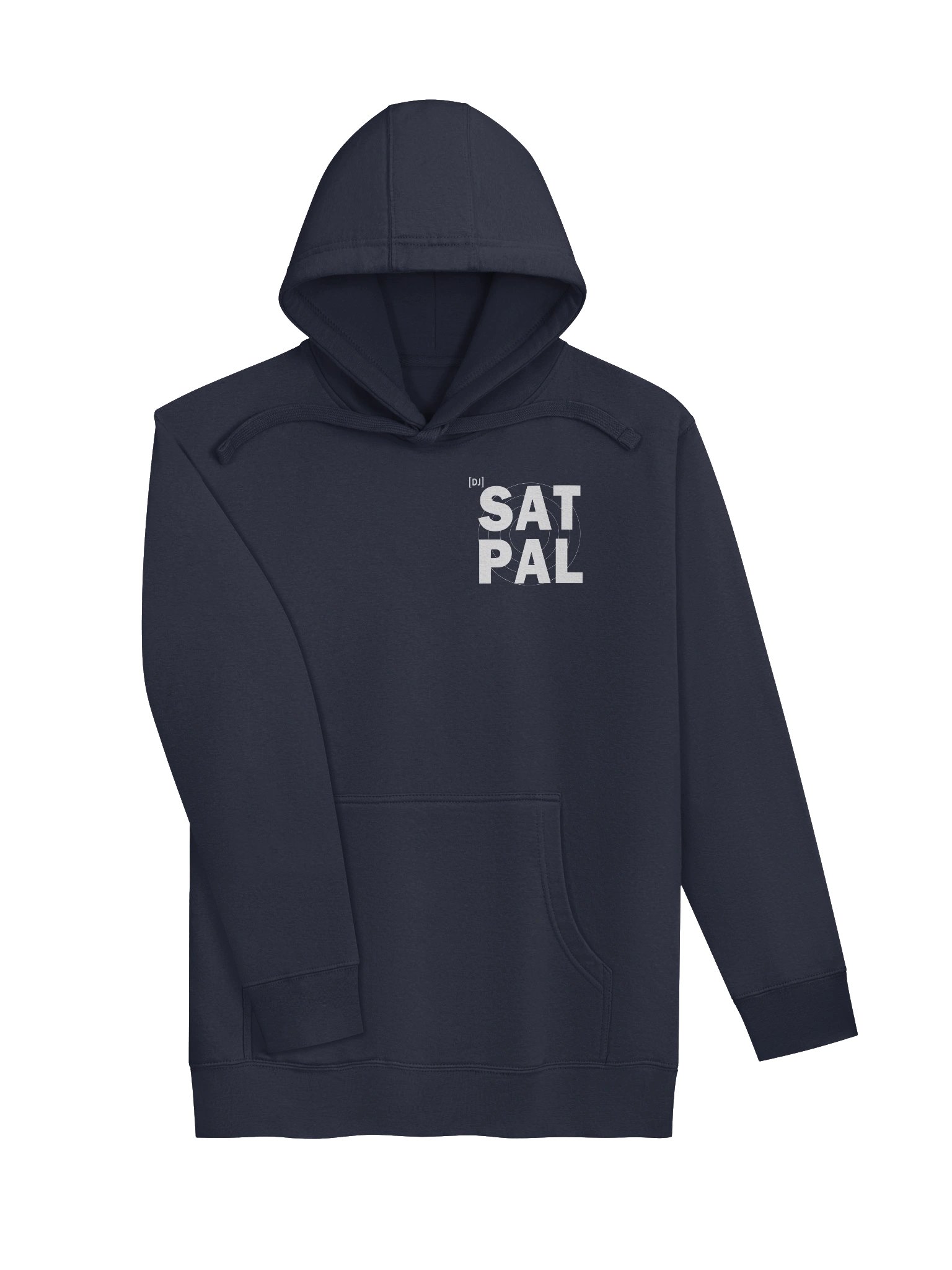 DJ SATPAL Concentric Circles Unisex Hoodie product image (27)