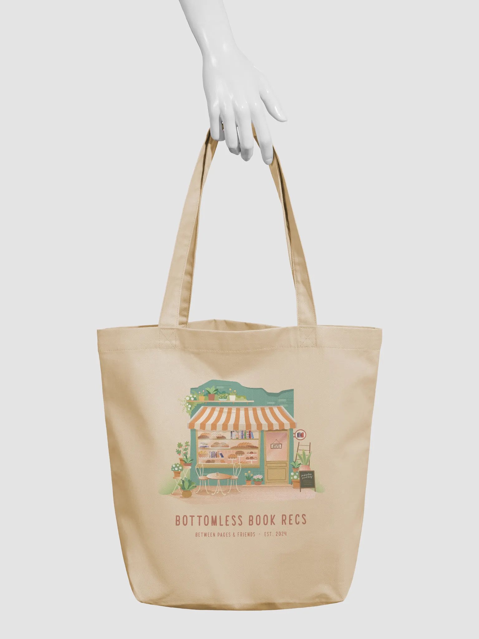 Bottomless Book Recs | Printed Tote product image (3)