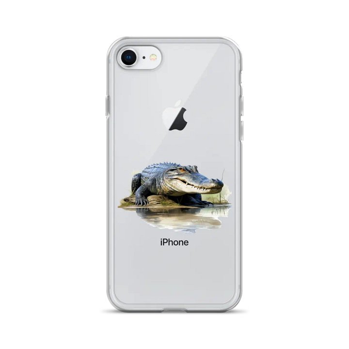 Gator Guardian Clear iPhone Case product image (24)