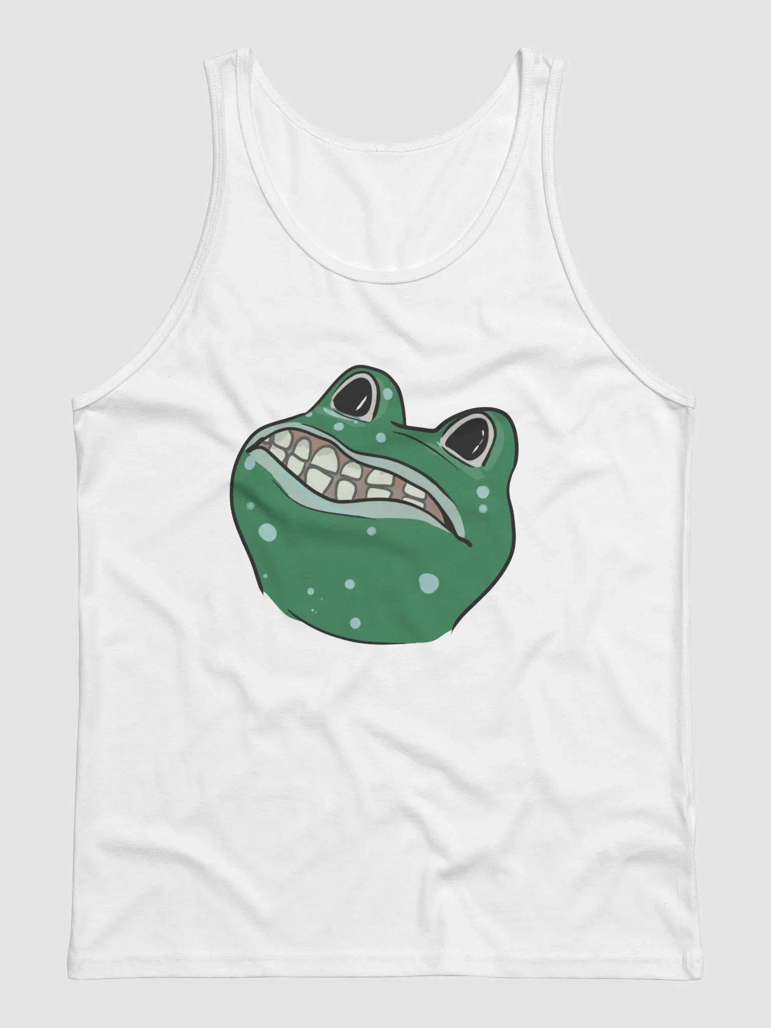 Shitterfrog jersey tank top product image (2)