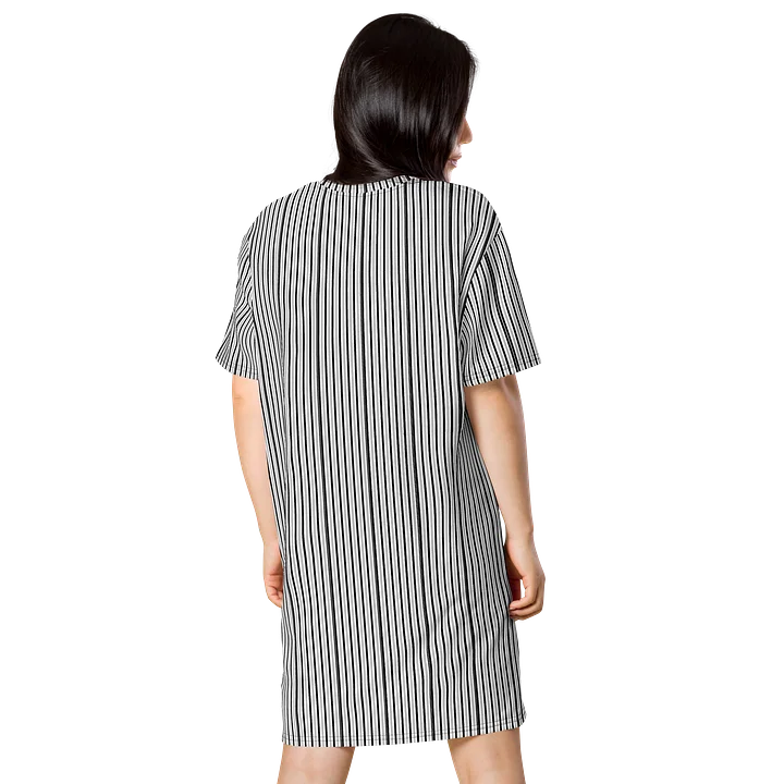 Monochrome Stripe T-Shirt Dress product image (2)