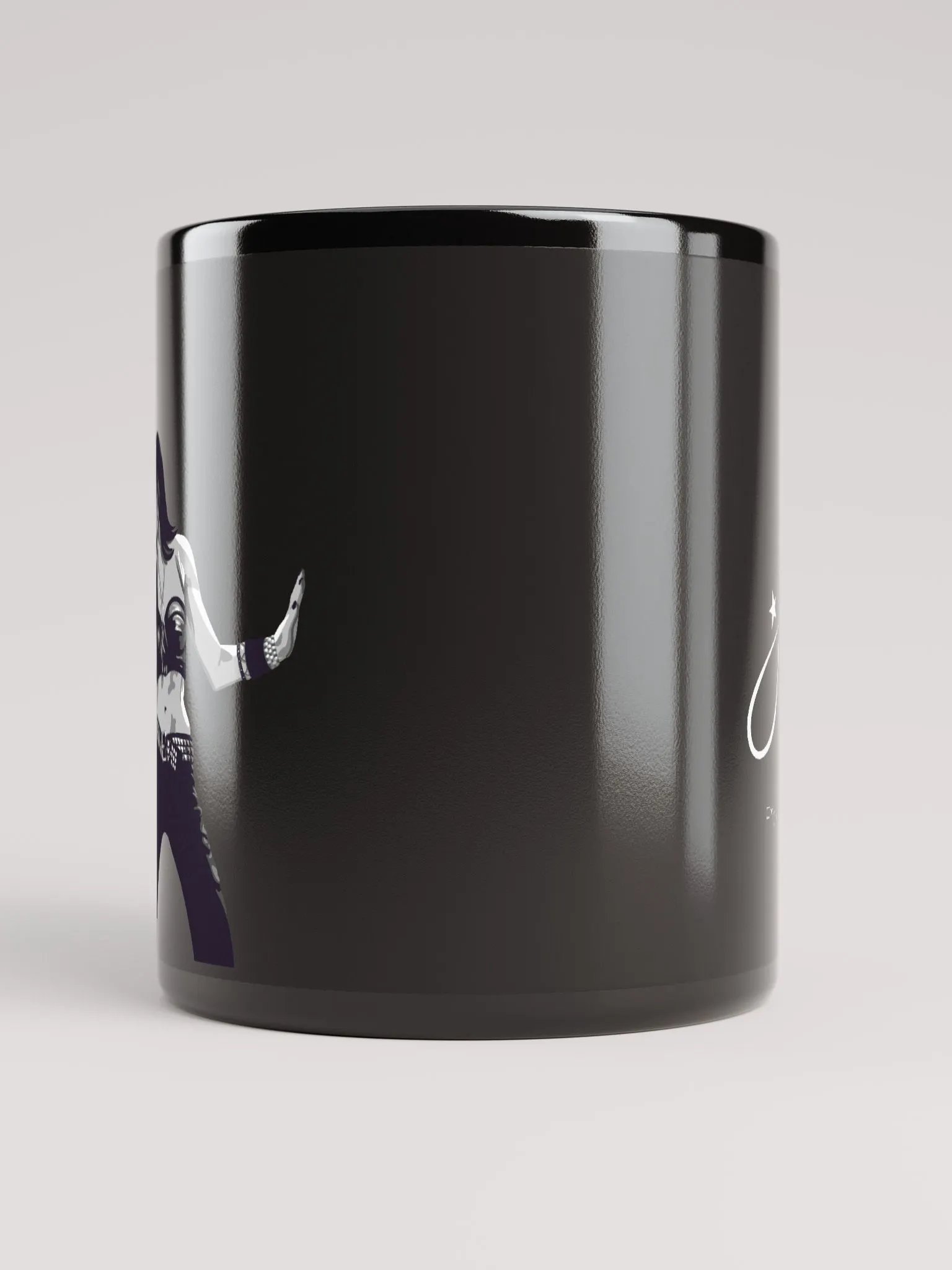 Joyce Lee B&W Graphic Mug (Black) product image (10)