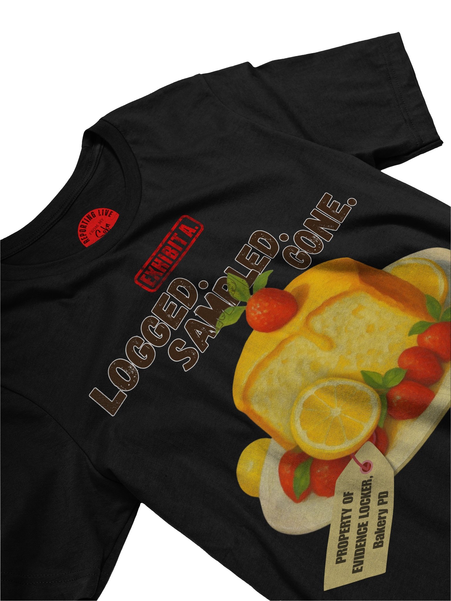 Lemon Pound Cake Evidence Division Shirt product image (36)