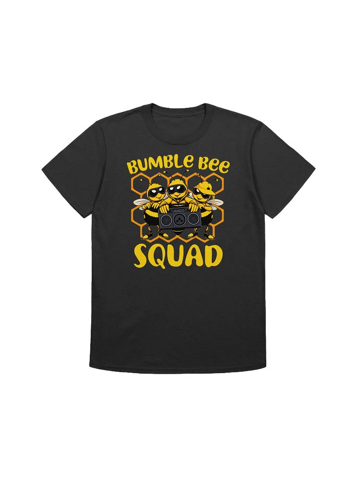 Bumble Bee Squad-Cartoon Bees with Boombox T-Shirt product image (2)
