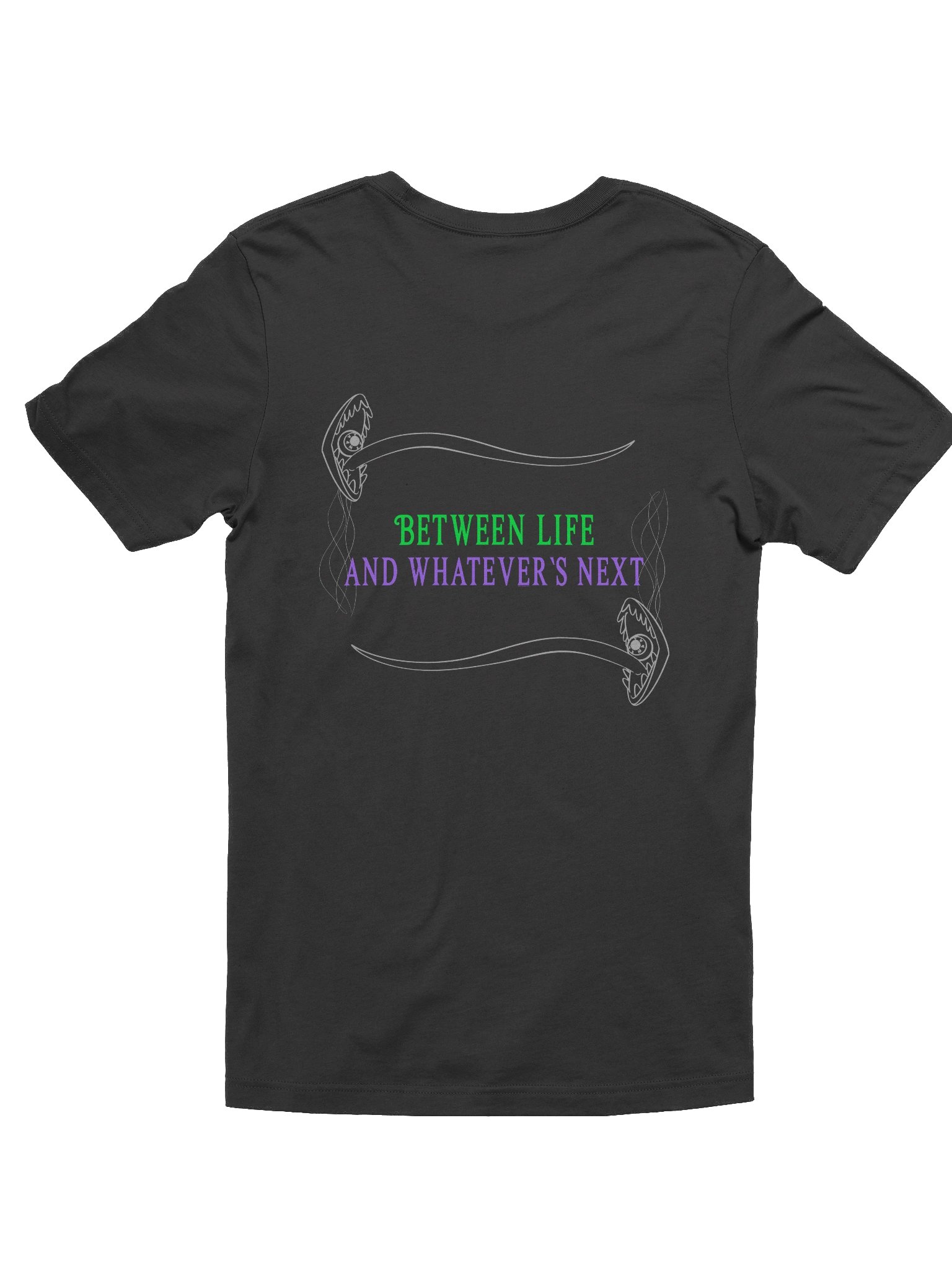 [UM Designs] Between Life and Whatever's Next - Unisex Graphic Tee product image (1)