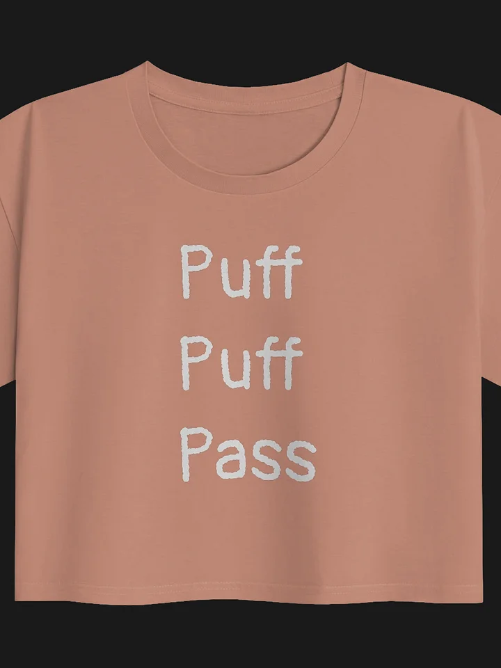 Puff Puff Pass Women's Relaxed Crop Top product image (1)