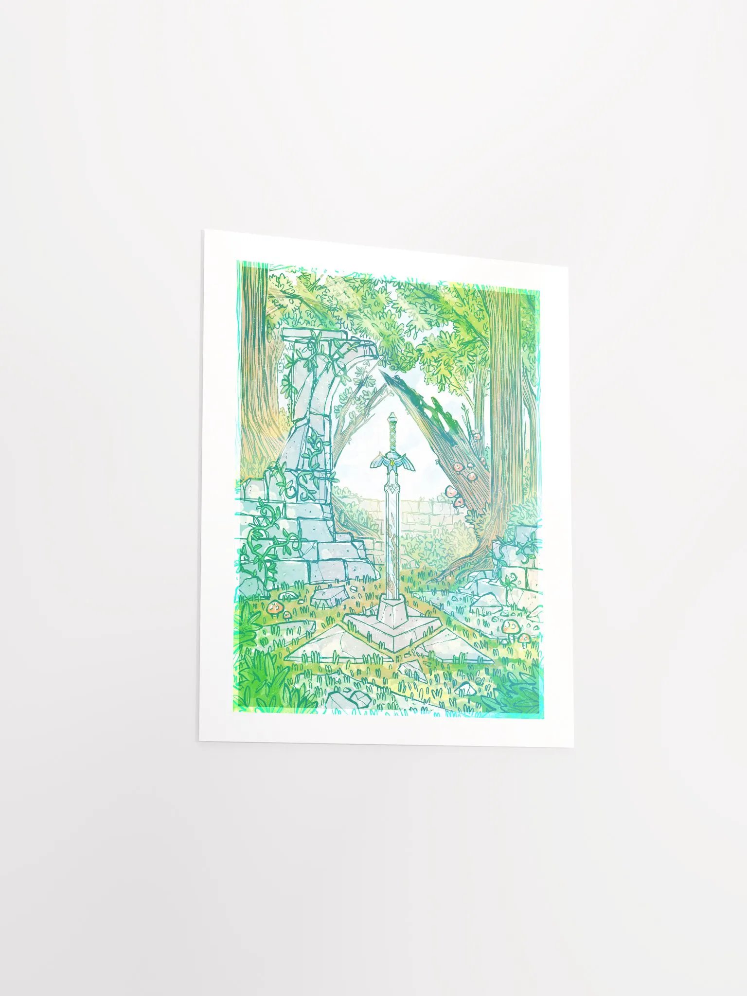 Sword of the Master Print product image (11)