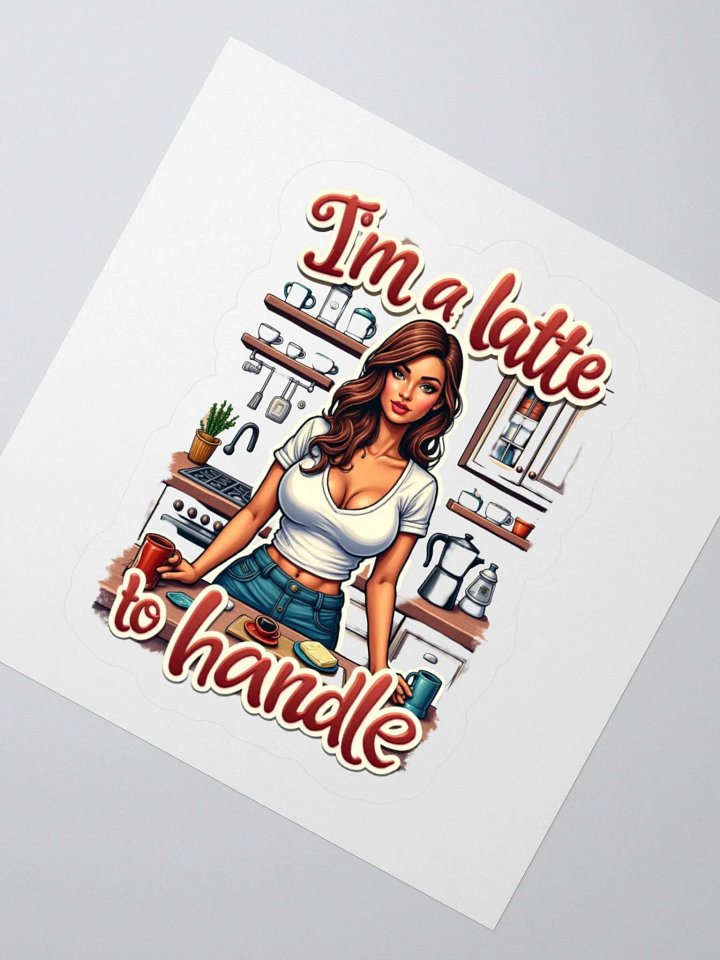 Latte to Handle Dream Sticker Set product image (2)