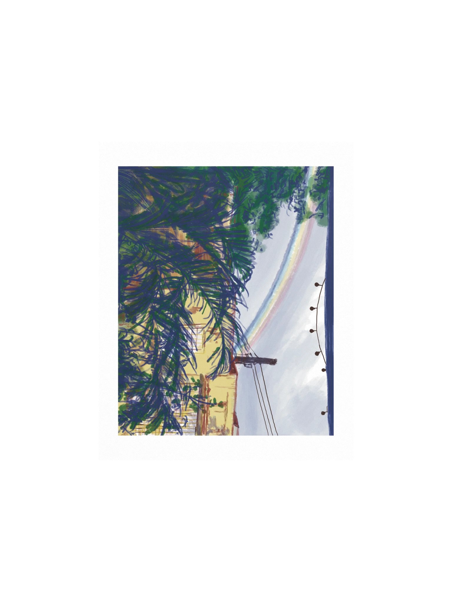 Rainbow in Toa Alta — Art Print product image (1)