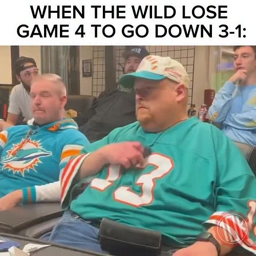 Wild fans right now…

#mnwild #nhl #minnesota