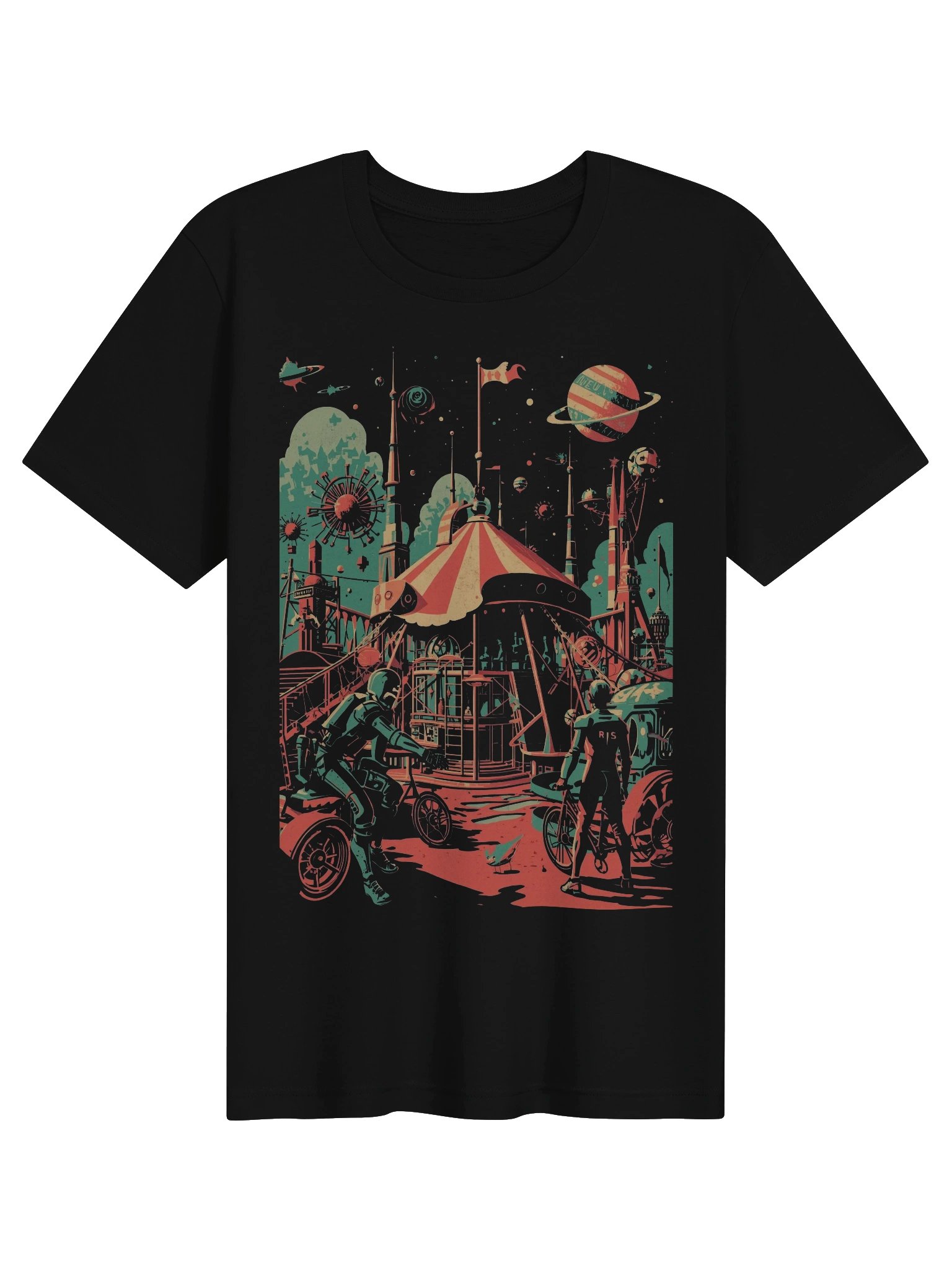 Circus of Satellites Lightweight T-Shirt product image (1)