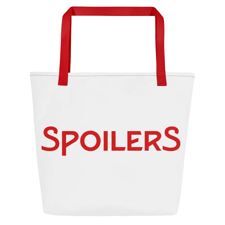 “Spoilers” All-Over Tote Bag product image (1)