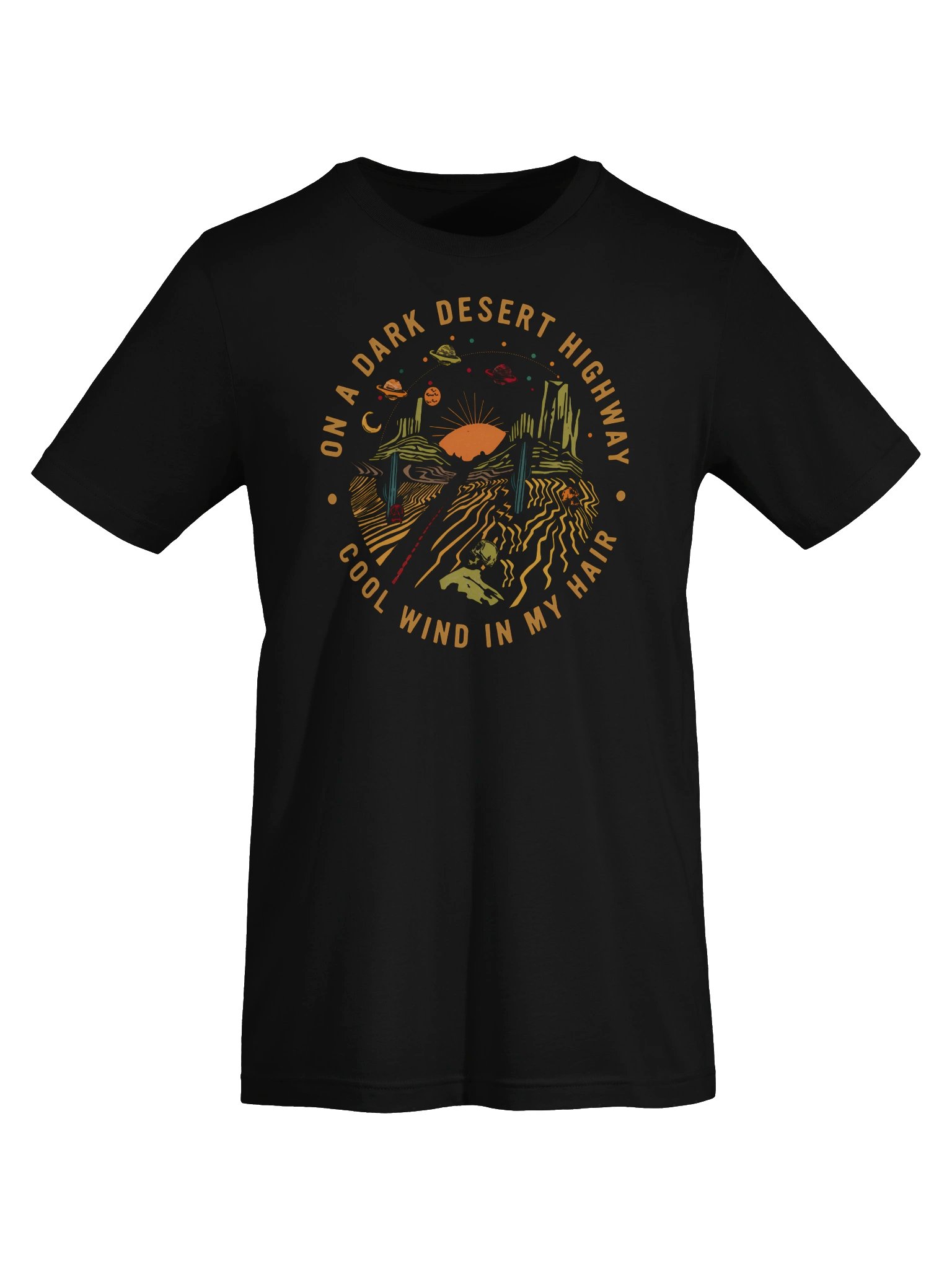 On a Dark Desert Highway Tee product image (3)