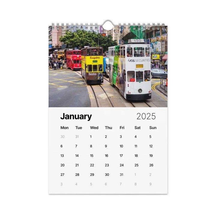 Hong Kong: A Journey Through Time – 2025 Calendar product image (2)
