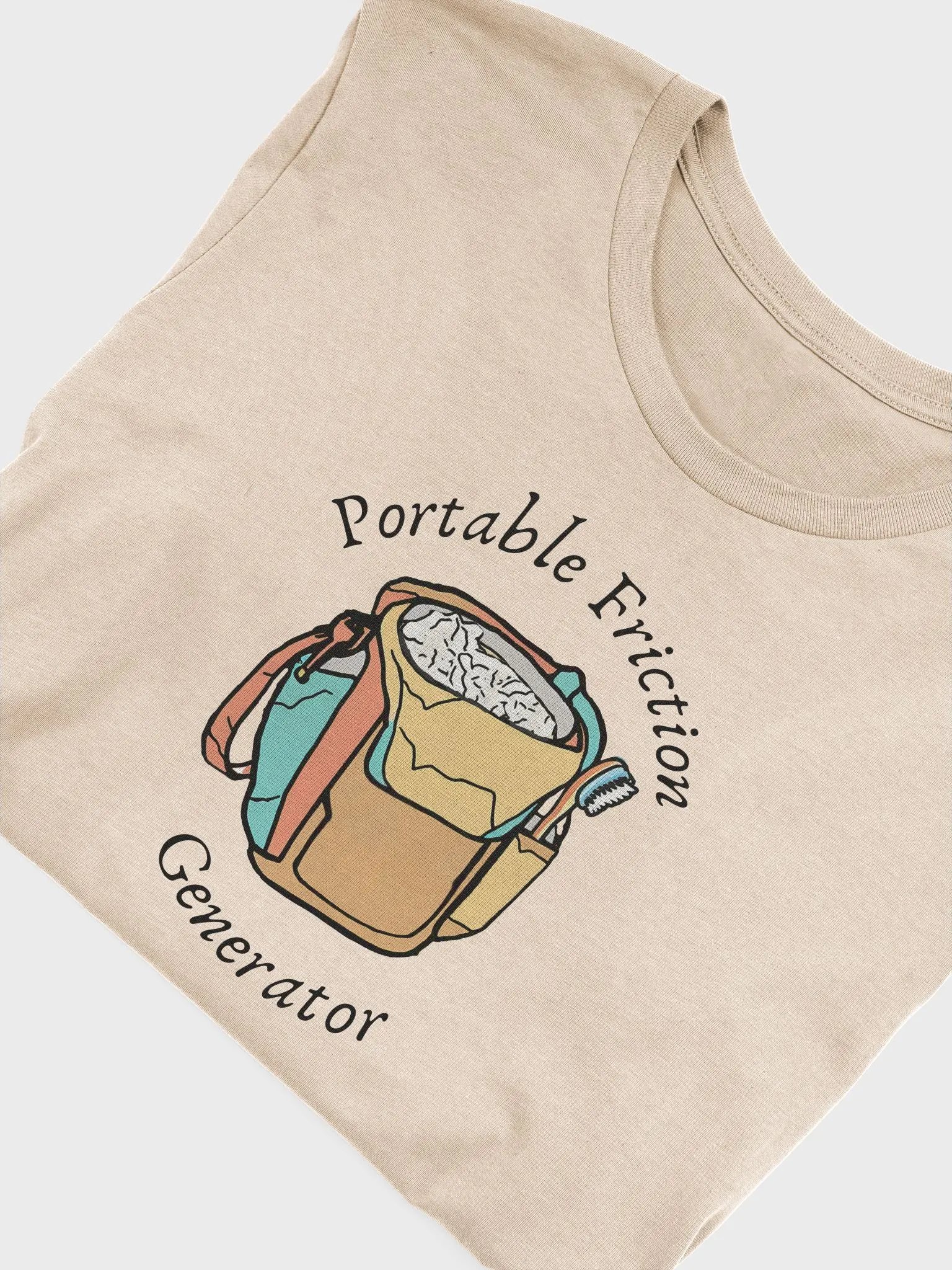 Portable Friction Generator - Climbing T-Shirt product image (3)