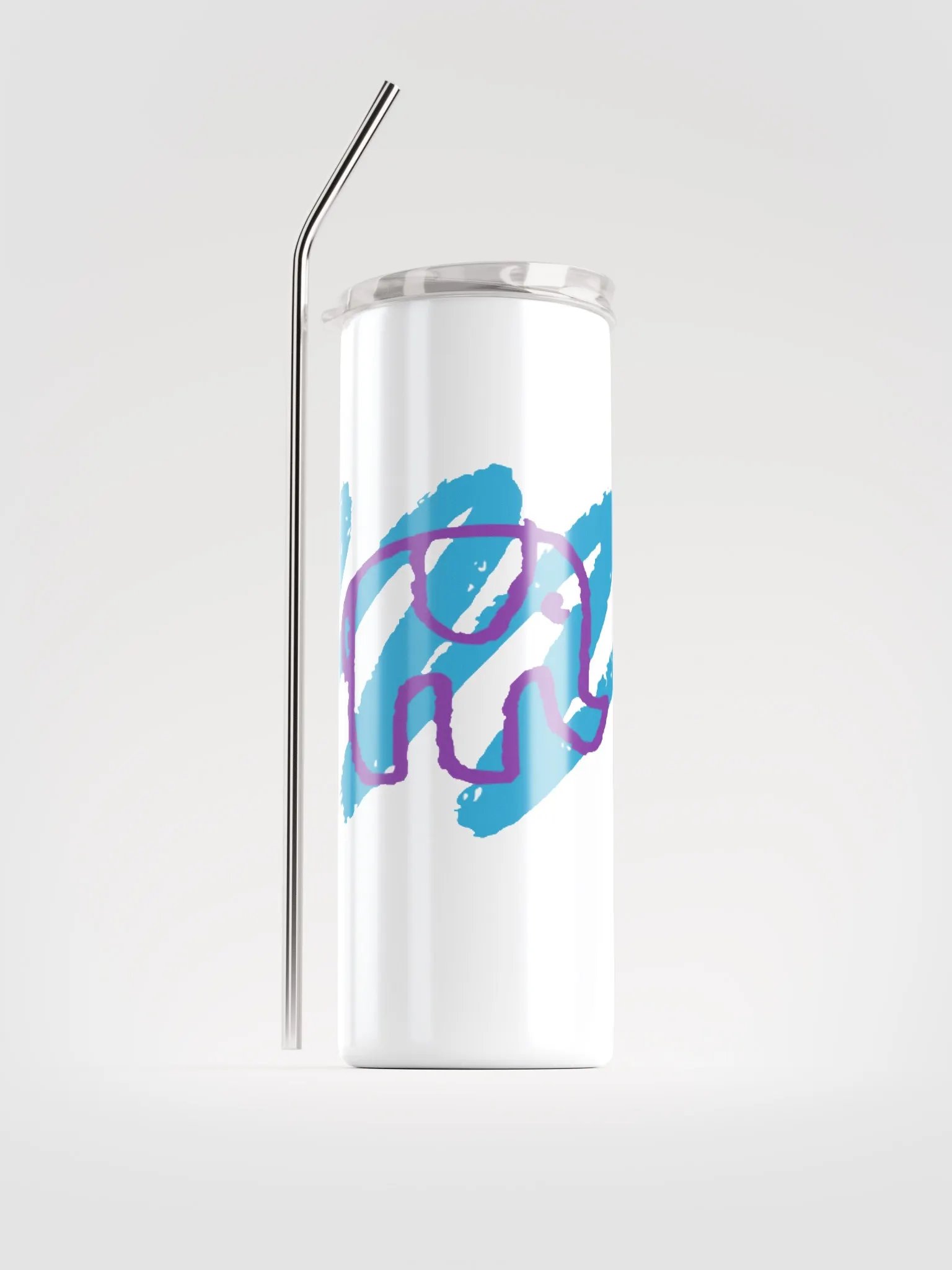 jazz elephant tumbler product image (1)