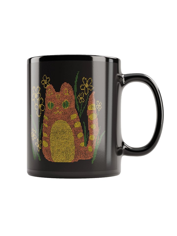 Cross Stitch Cat Mug product image (1)