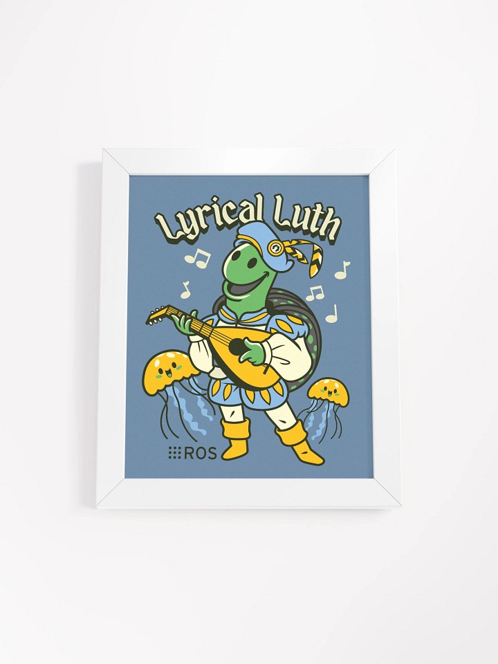 Lyrical Luth framed poster product image (1)