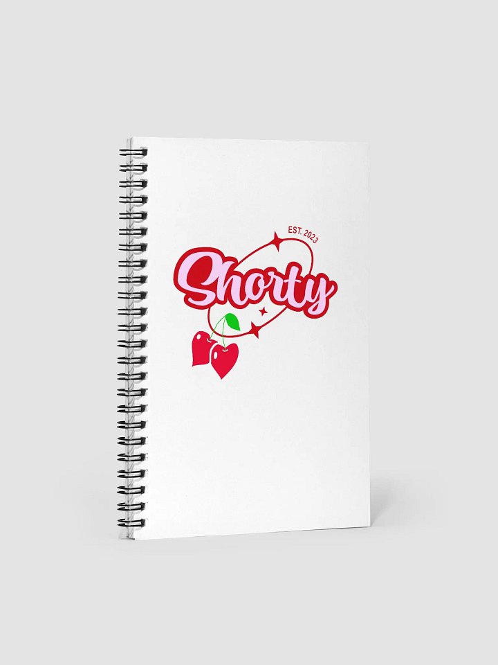 Shorty Cherry Love Spiral Bound Notebook product image (1)