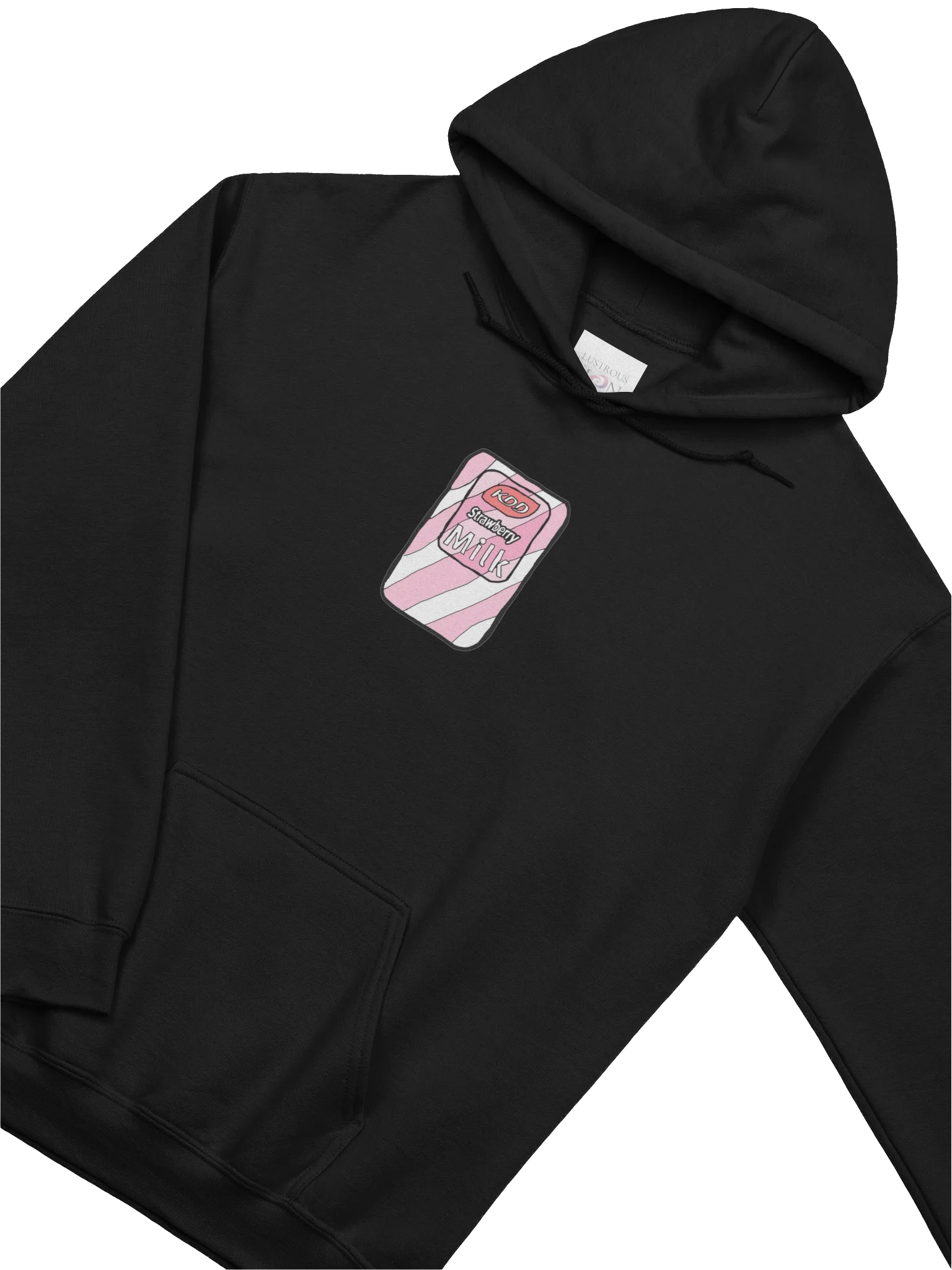 KDD milk strawberry hoodie product image (1)