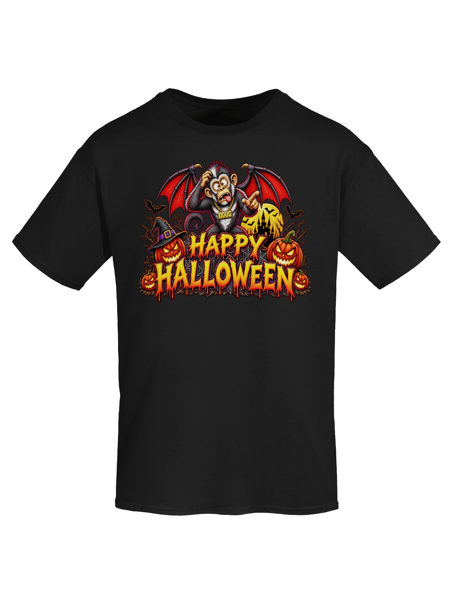 Doug Happy Halloween Gildan Heavyweight T-Shirt product image (49)