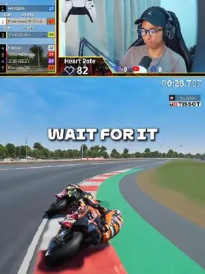 Home race battle, @herman_saffun so scary🥶 | #motogp #motogp24 #motogp26 #thohamaingame